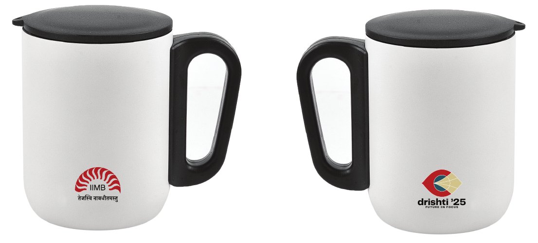 Travel mug – White